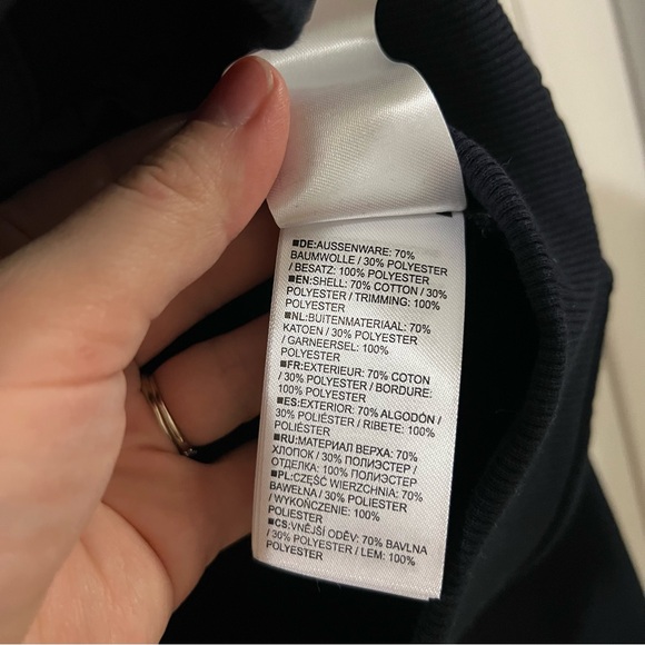 Men's Black Quilted Jacket - Picture 5 of 5